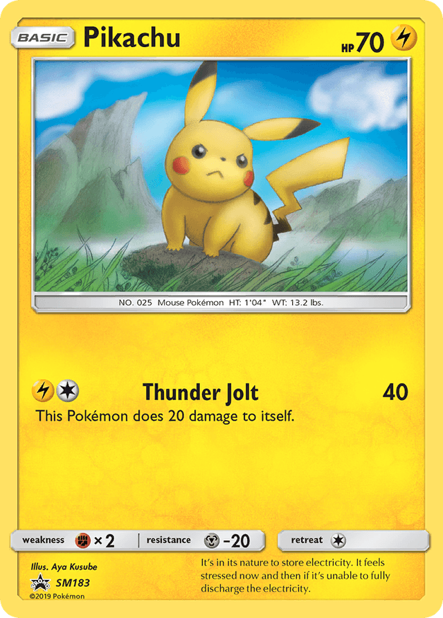 Pikachu SMP-SM183