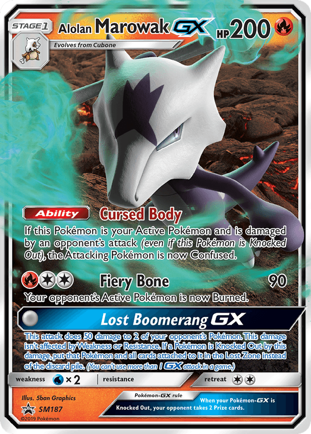 Alolan Marowak-GX SMP-SM187