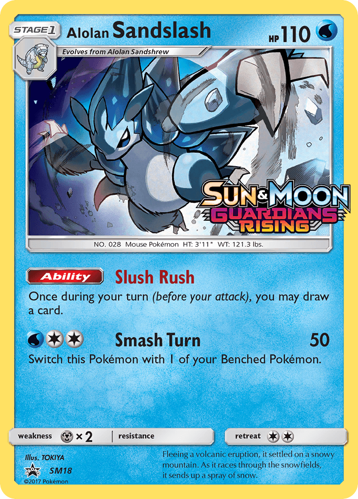Alolan Sandslash SMP-SM18