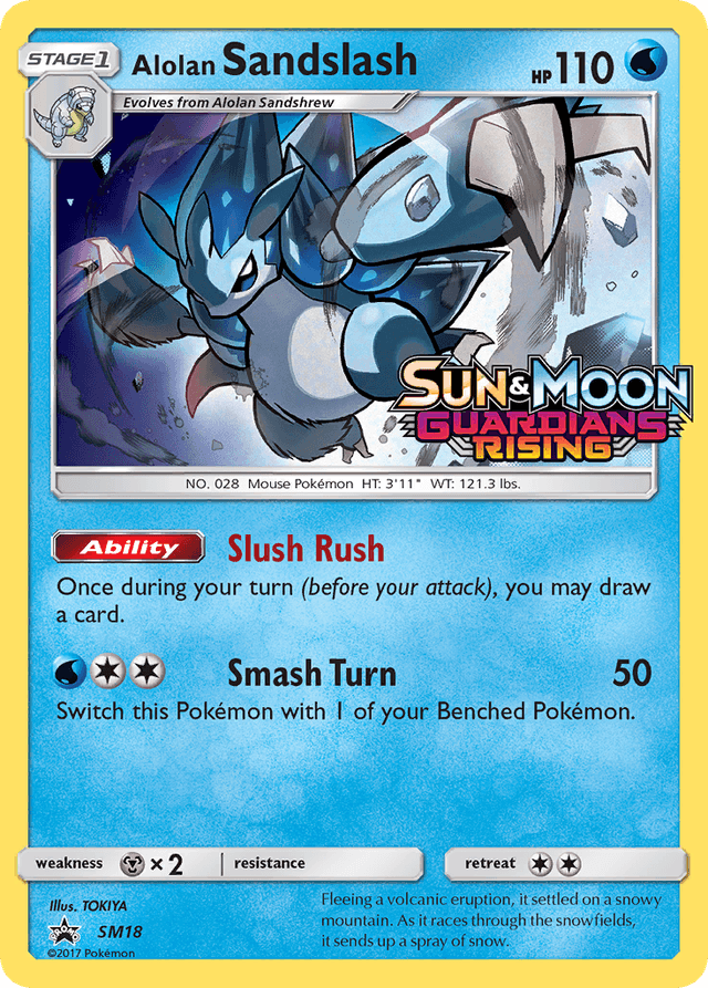 Alolan Sandslash SMP-SM18