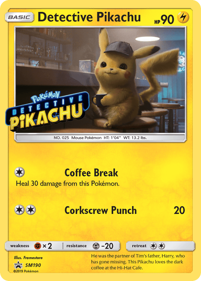 Detective Pikachu SMP-SM190
