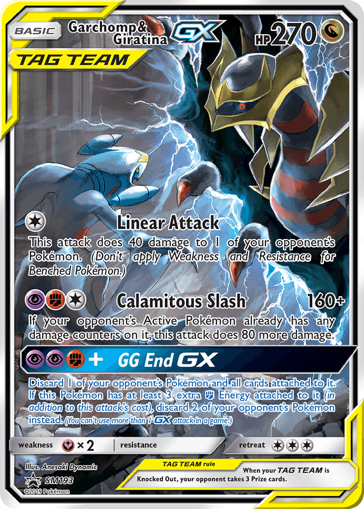 Garchomp & Giratina-GX SMP-SM193