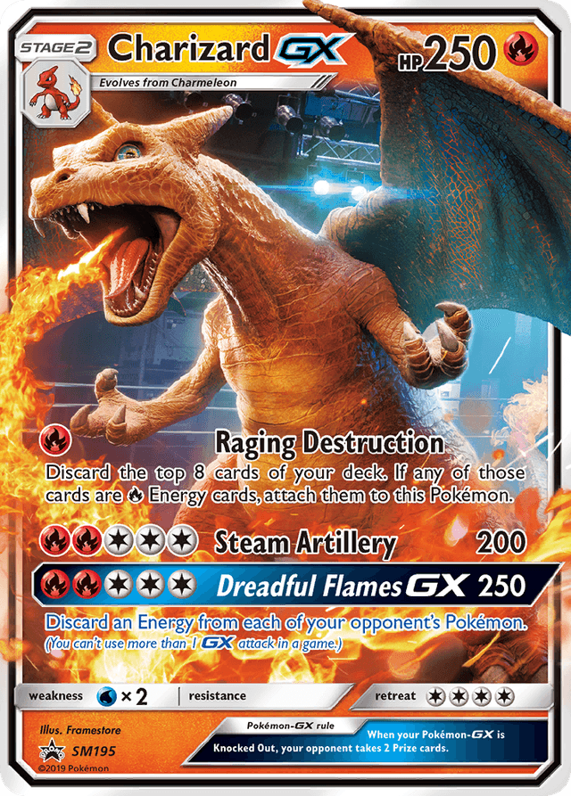 Charizard-GX SMP-SM195