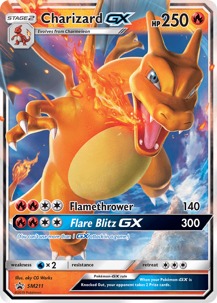 Charizard-GX SMP-SM211