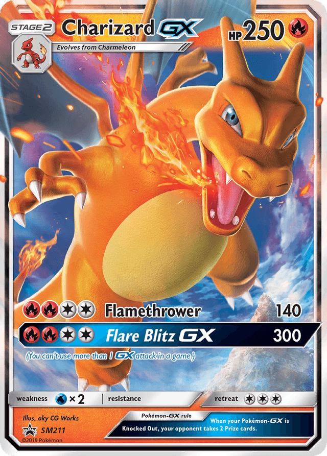 Charizard-GX SMP-SM211