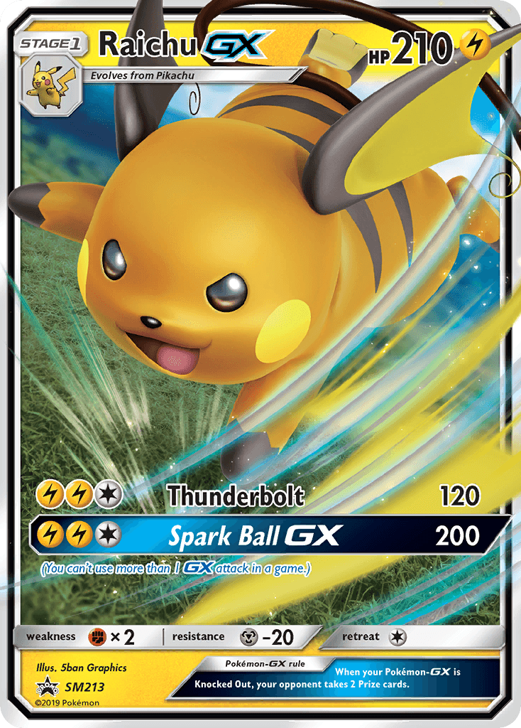 Raichu-GX SMP-SM213