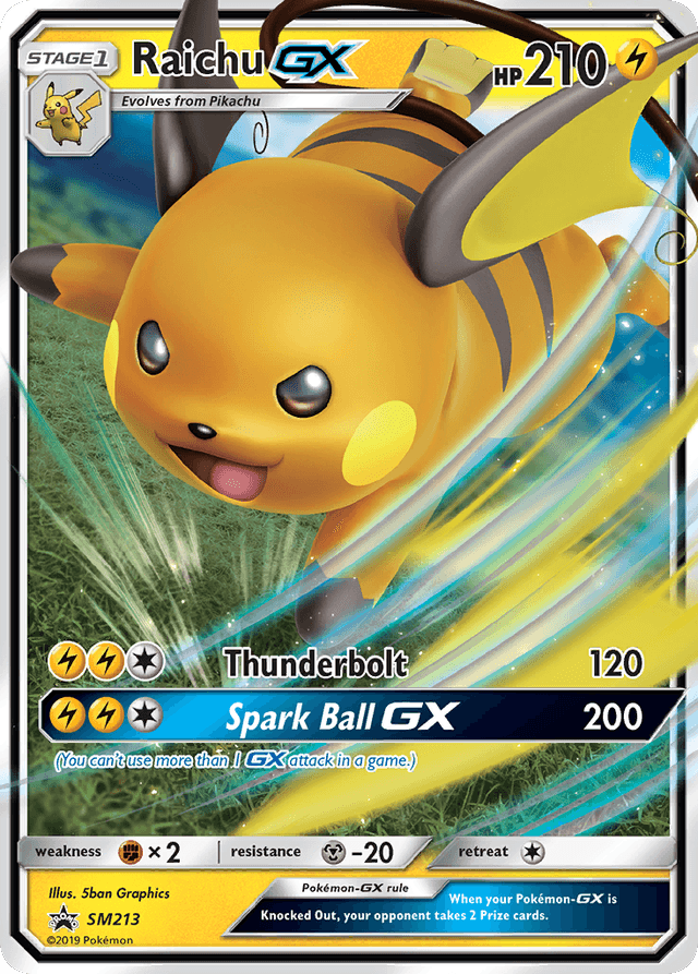 Raichu-GX SMP-SM213