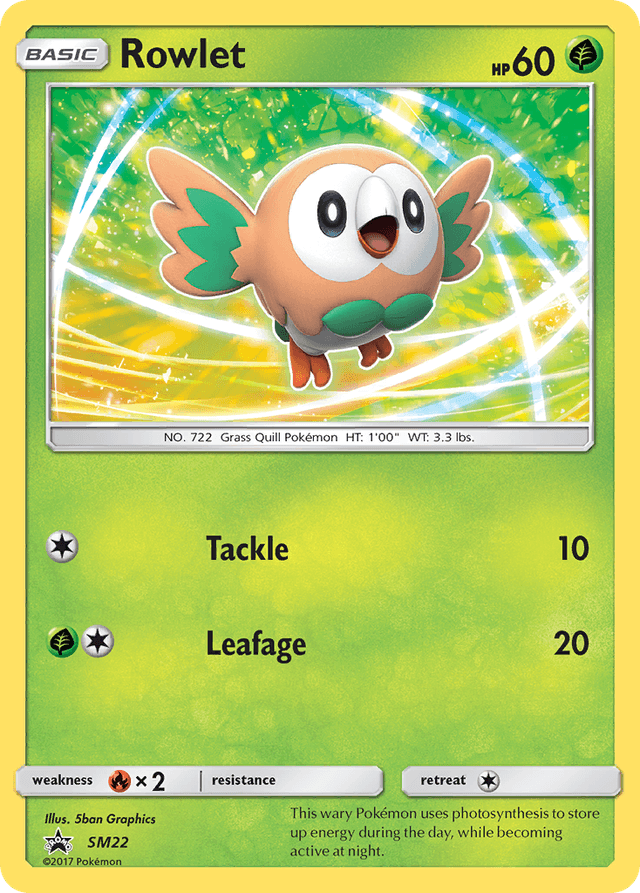 Rowlet SMP-SM22