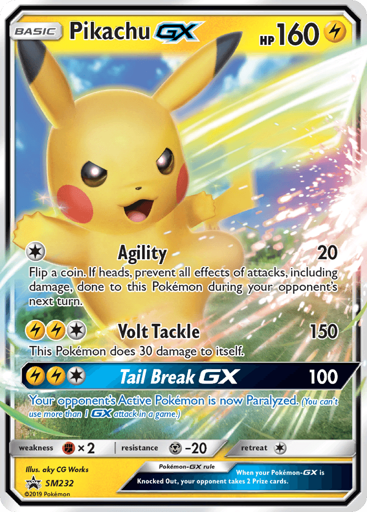 Pikachu-GX SMP-SM232