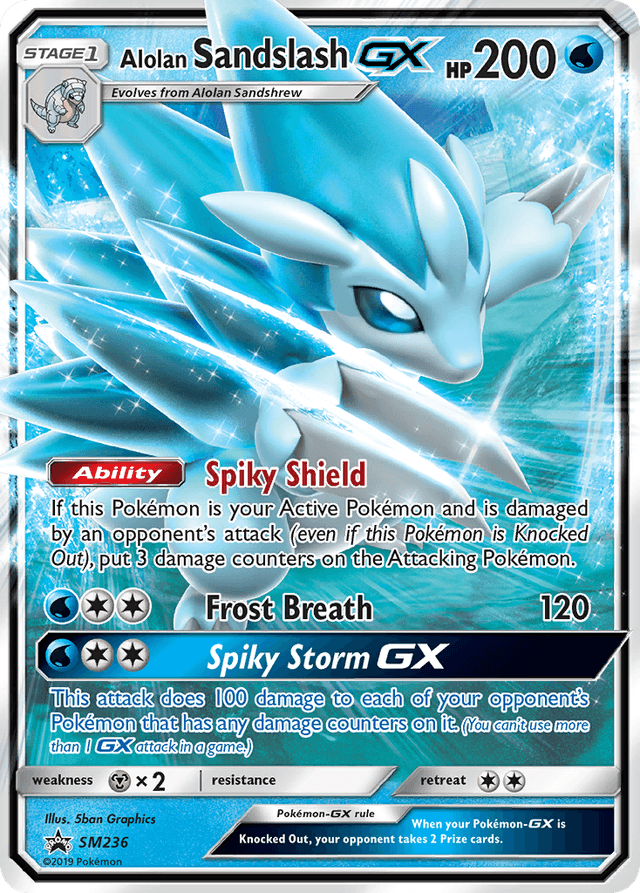 Alolan Sandslash-GX SMP-SM236