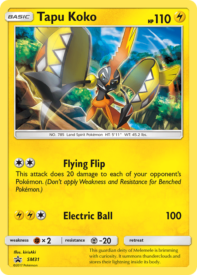 Tapu Koko SMP-SM31