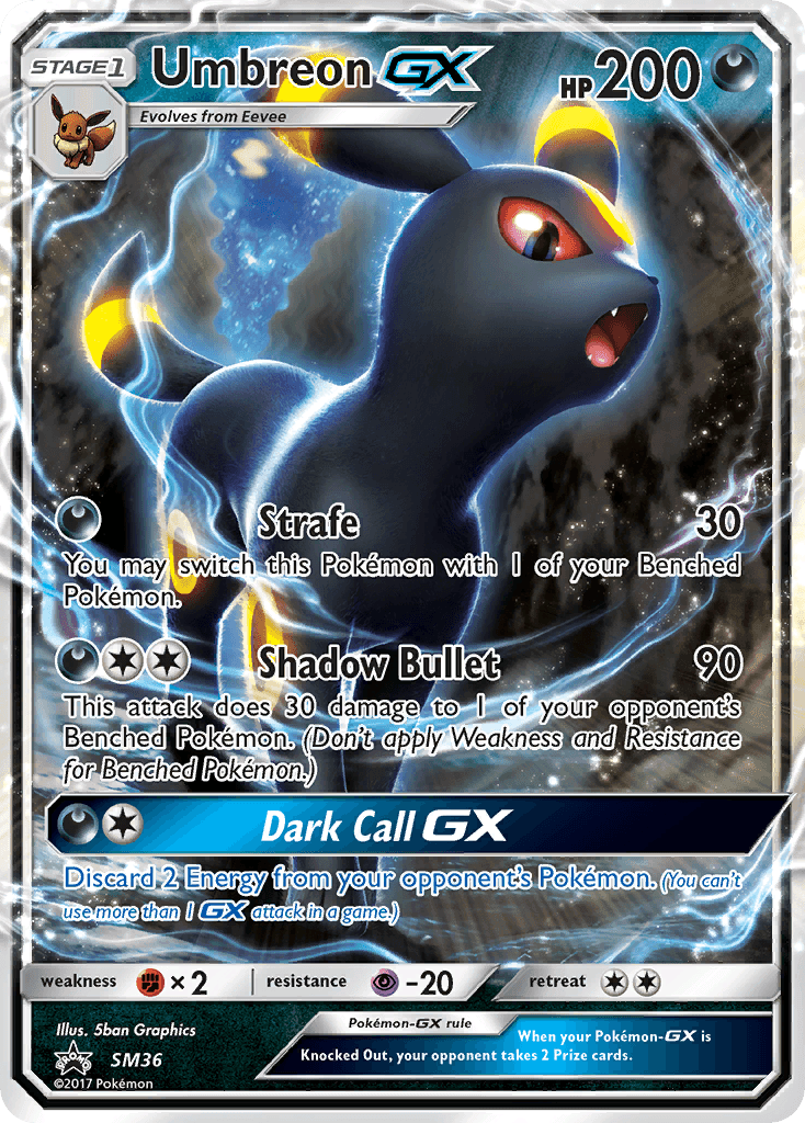 Umbreon-GX SMP-SM36