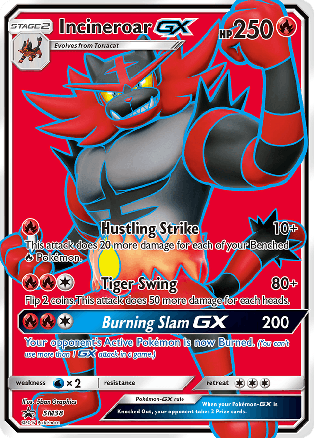 Incineroar-GX SMP-SM38