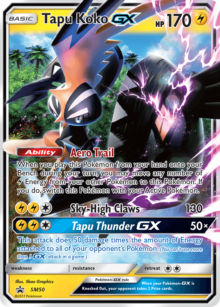 Tapu Koko-GX SMP-SM50
