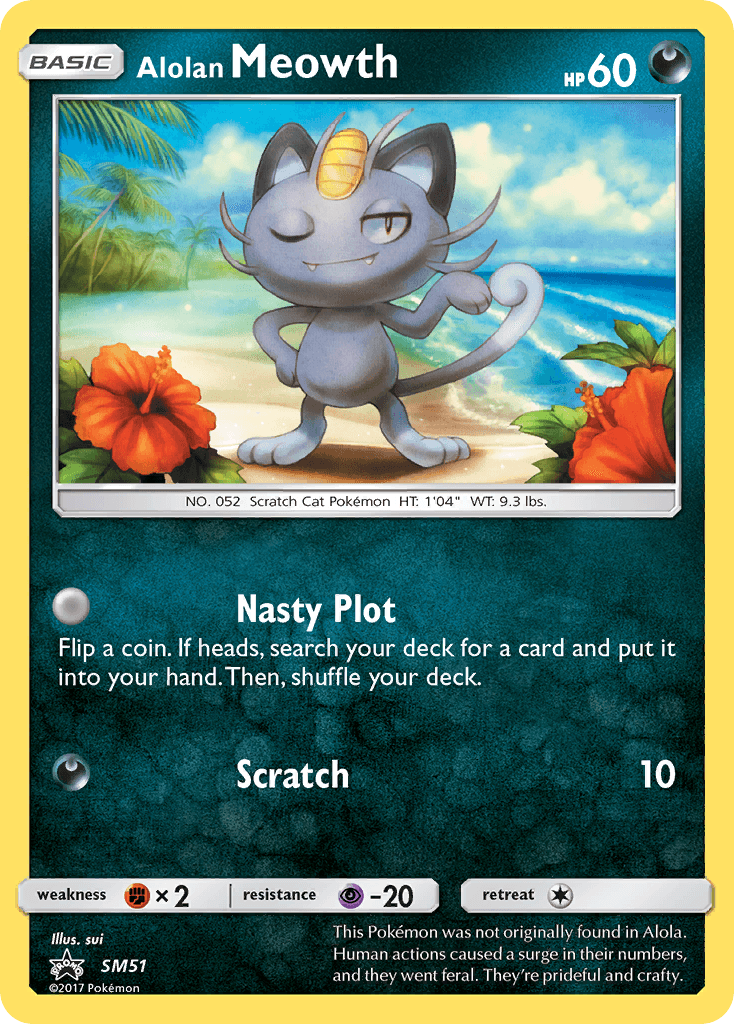 Alolan Meowth SMP-SM51