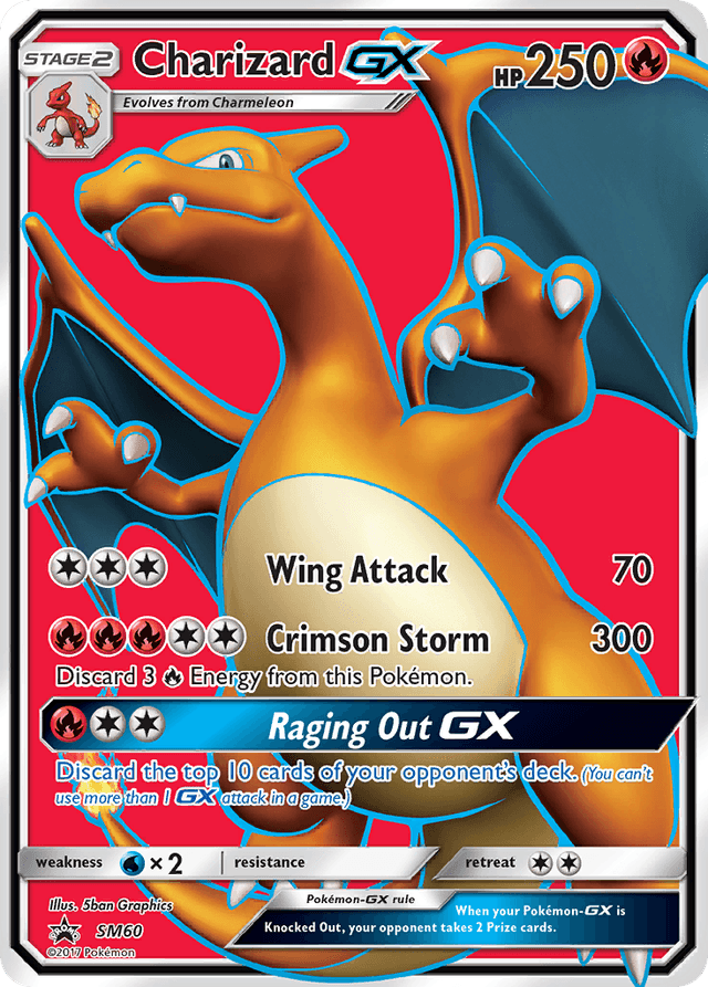 Charizard-GX SMP-SM60