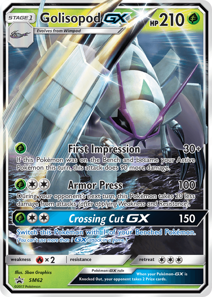 Golisopod-GX SMP-SM62