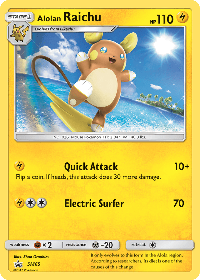 Alolan Raichu SMP-SM65