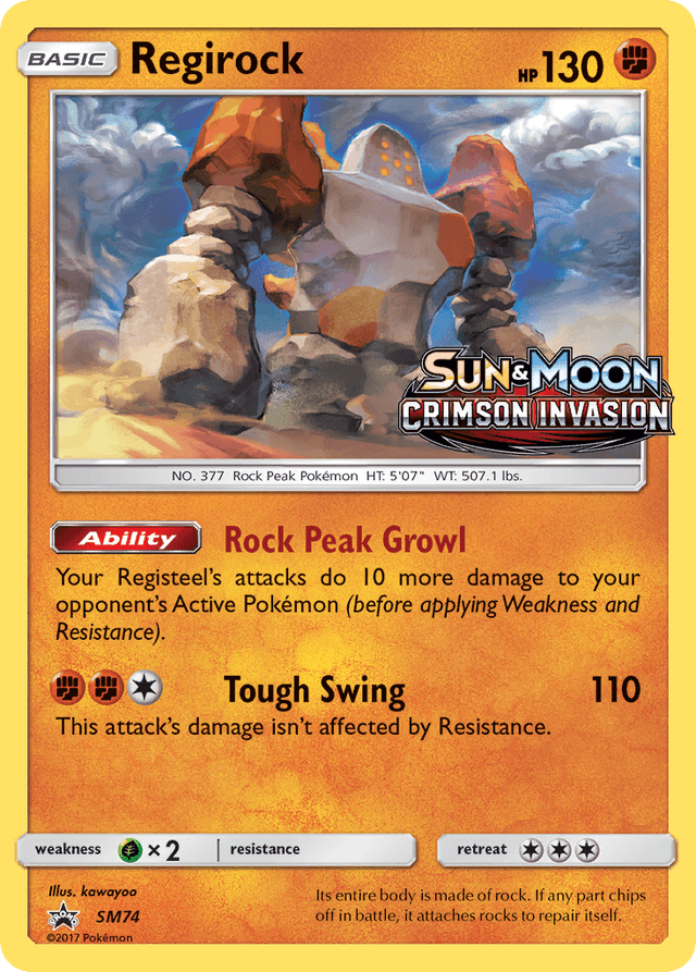 Regirock SMP-SM74
