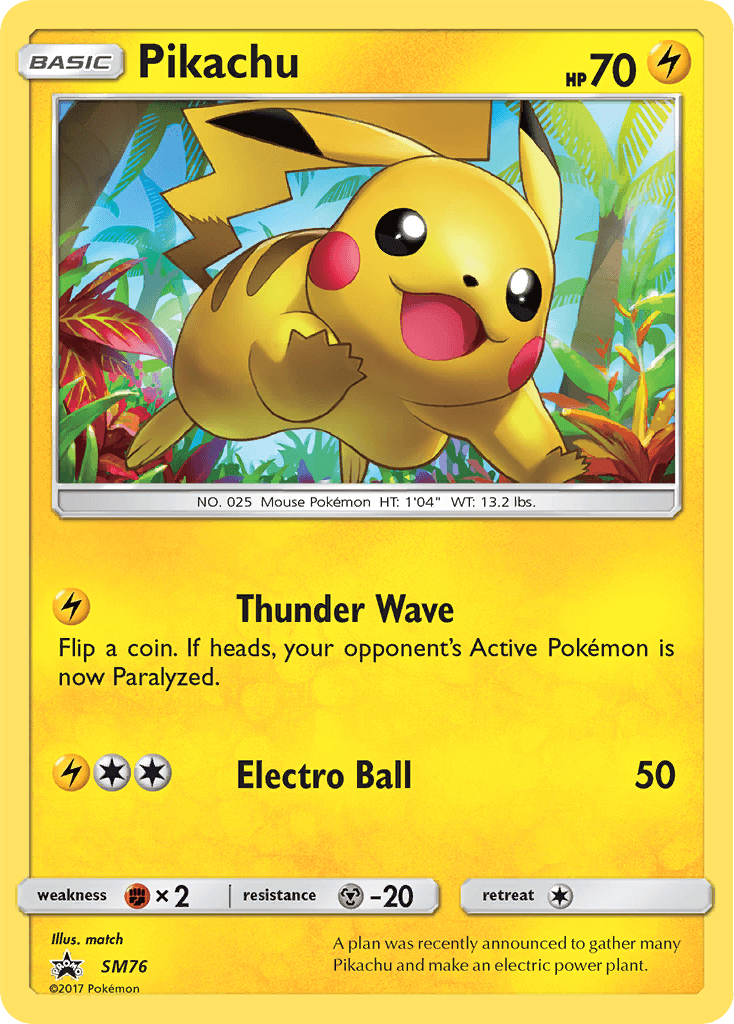 Pikachu SMP-SM76