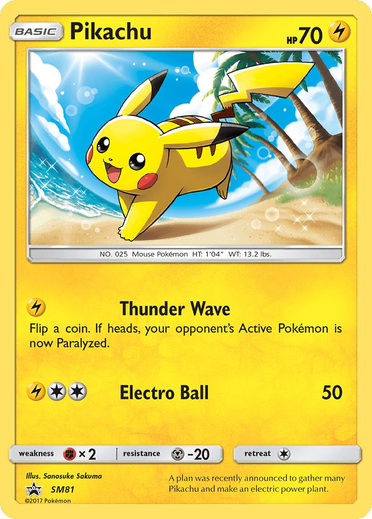 Pikachu SMP-SM81