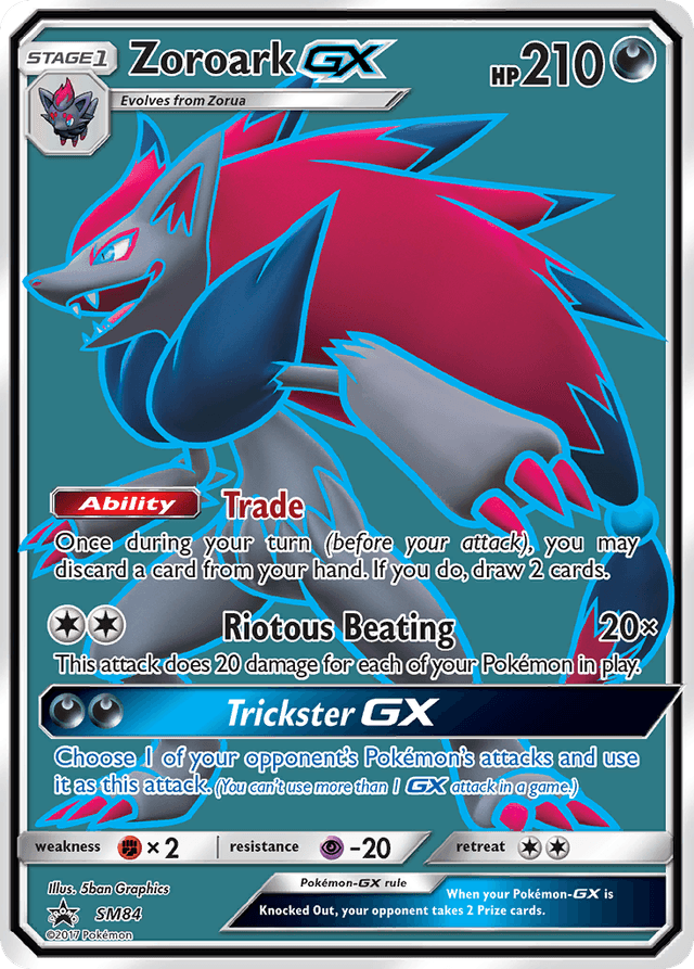 Zoroark-GX SMP-SM84