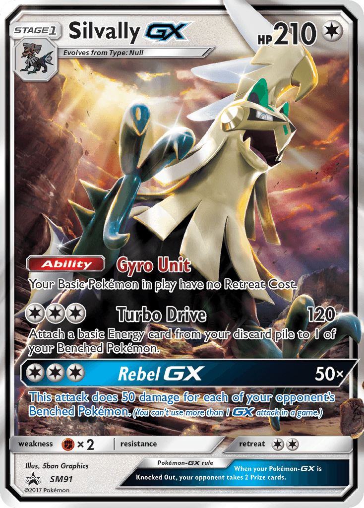 Silvally-GX SMP-SM91