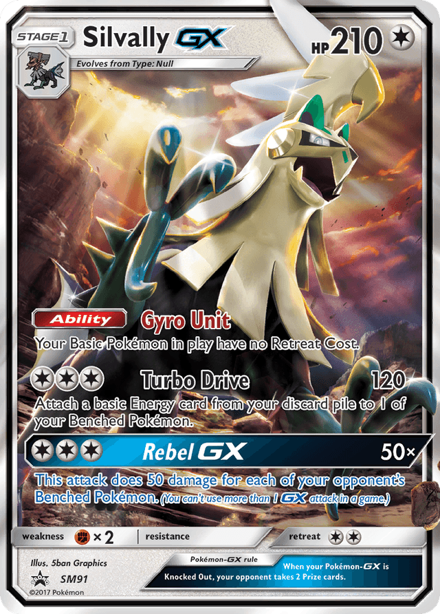 Silvally-GX SMP-SM91