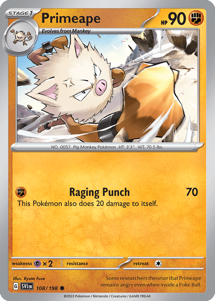 Primeape SV1-108