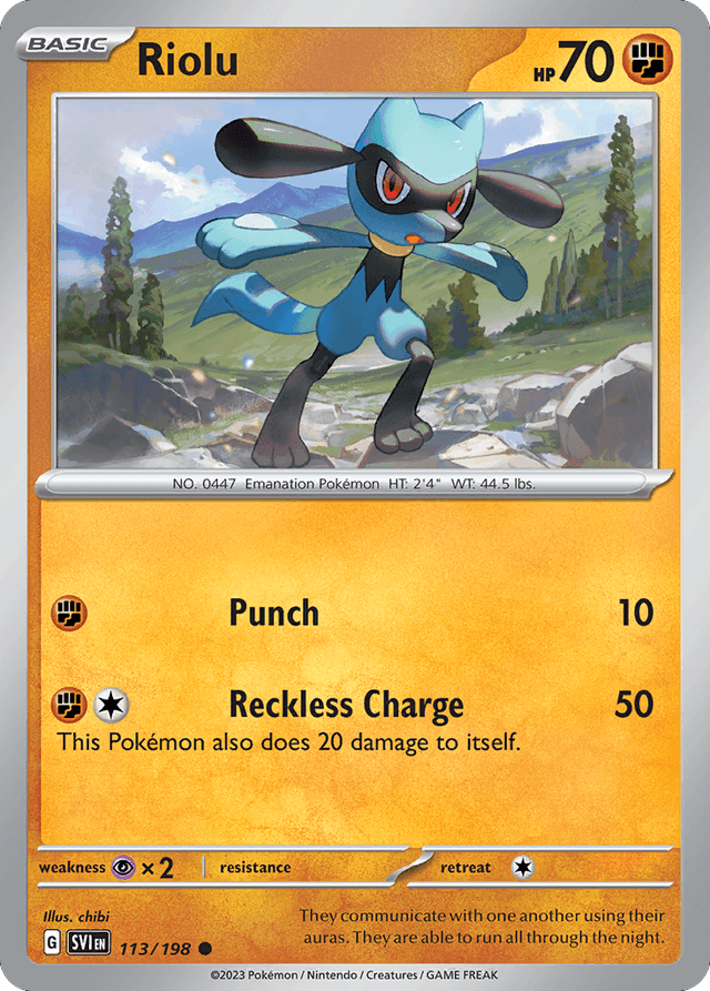 Riolu SV1-113