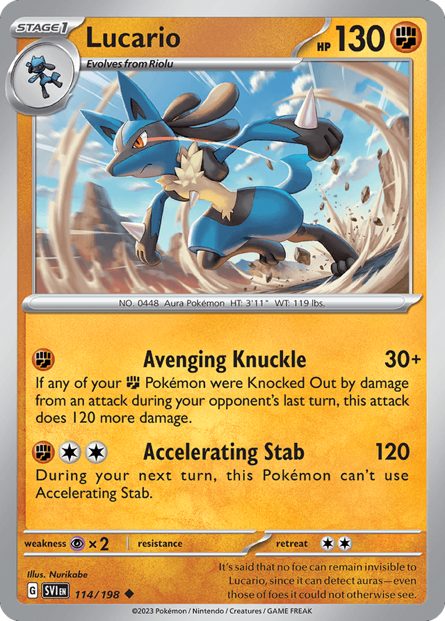 Lucario SV1-114