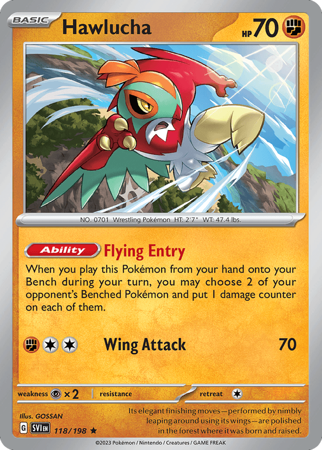 Hawlucha SV1-118