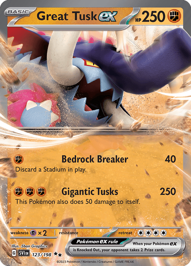 Great Tusk ex SV1-123