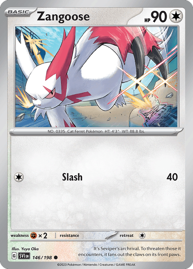 Zangoose SV1-146