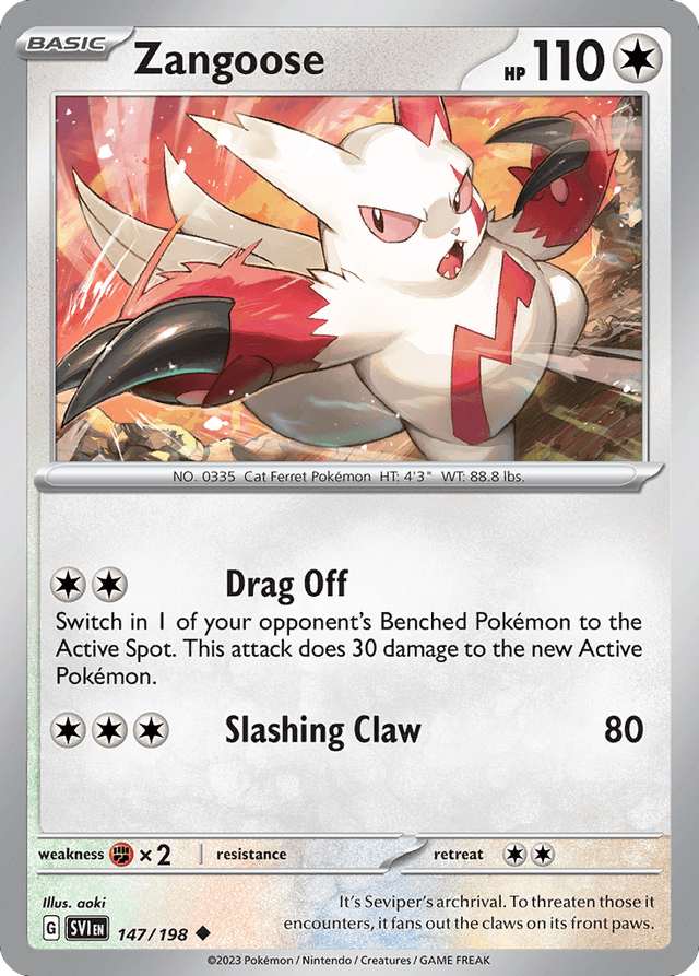 Zangoose SV1-147