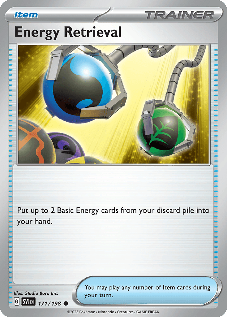 Energy Retrieval SV1-171