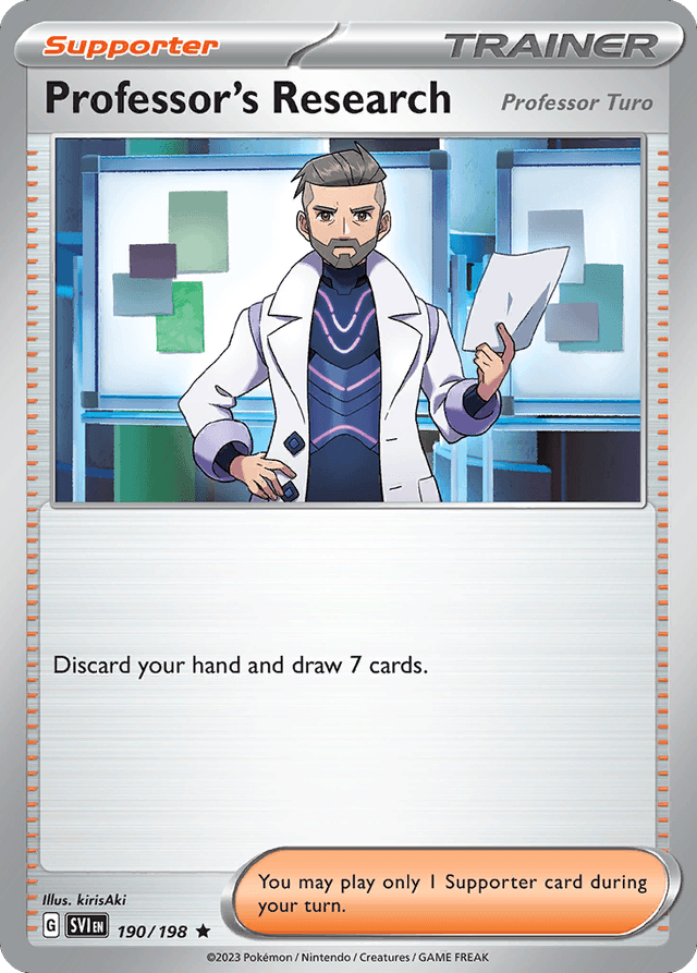Professor's Research (Professor Turo) SV1-190