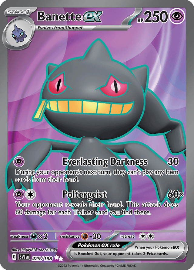 Banette ex SV1-229