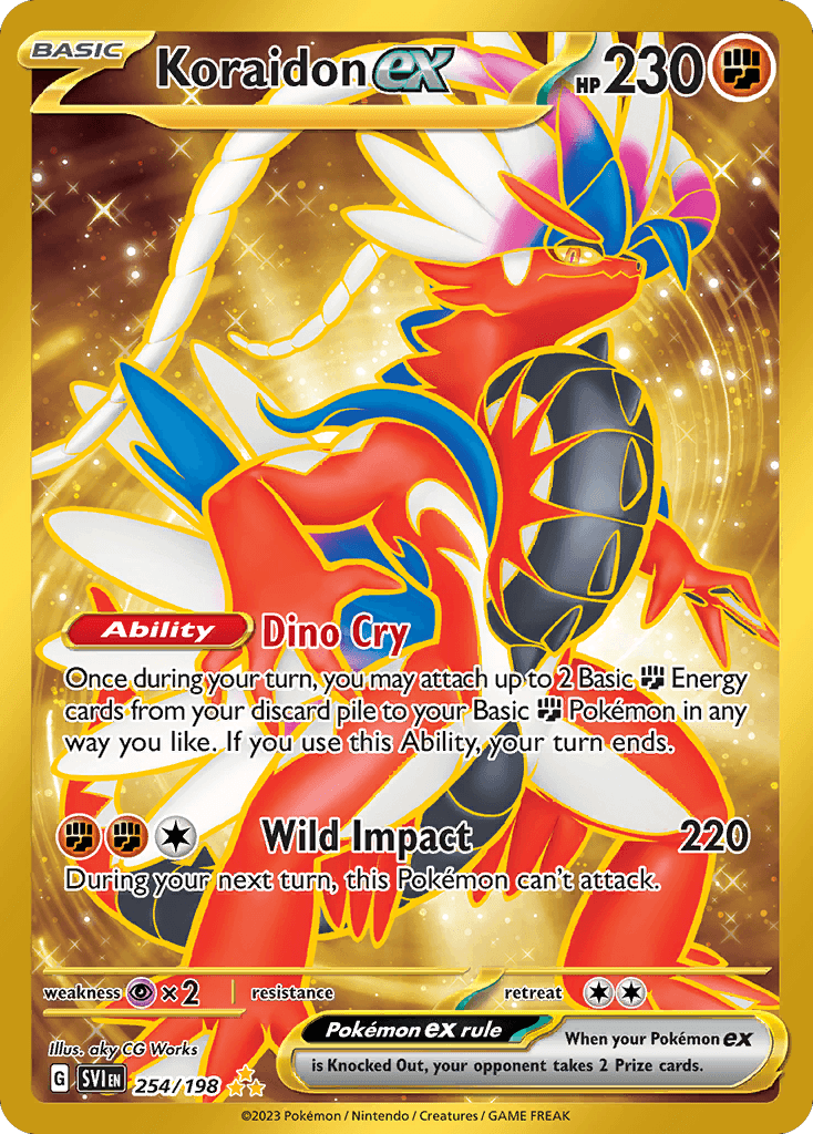 Koraidon ex SV1-254