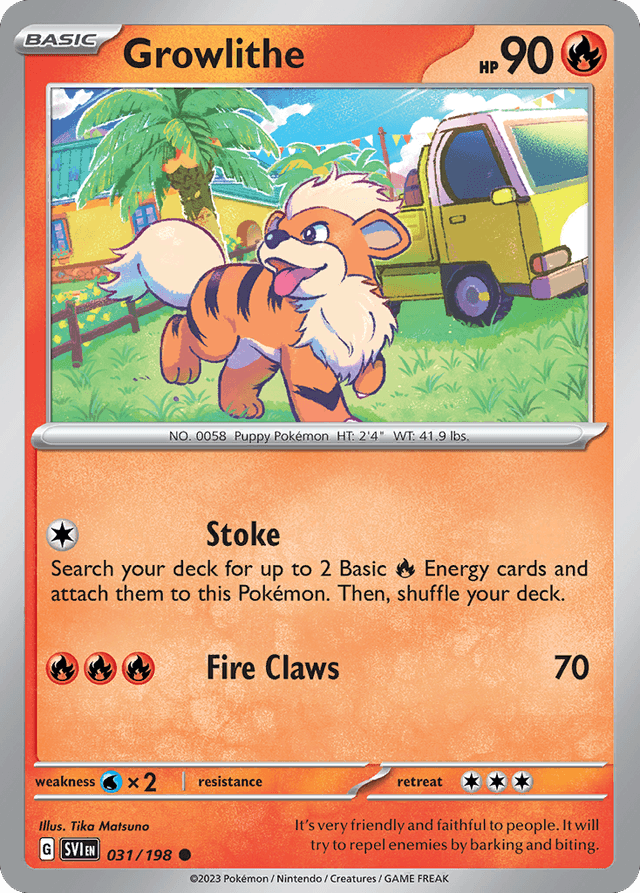 Growlithe SV1-31