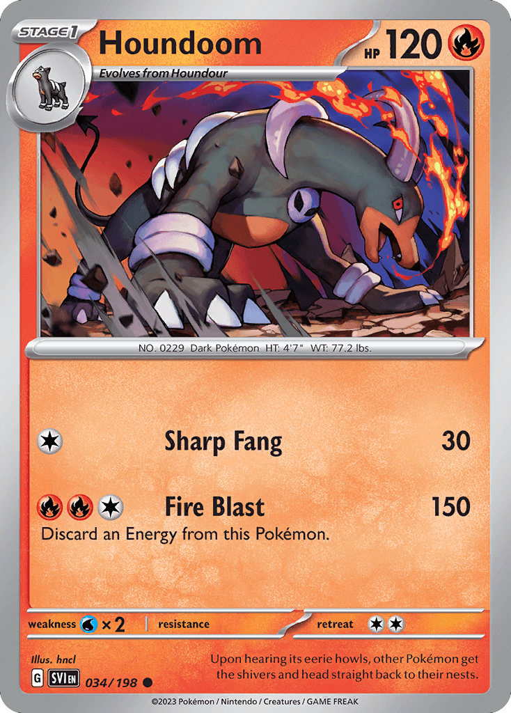 Houndoom SV1-34