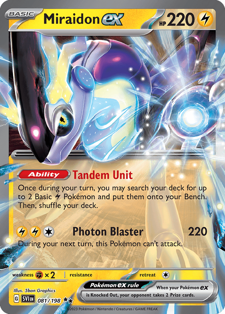 Miraidon ex SV1-81