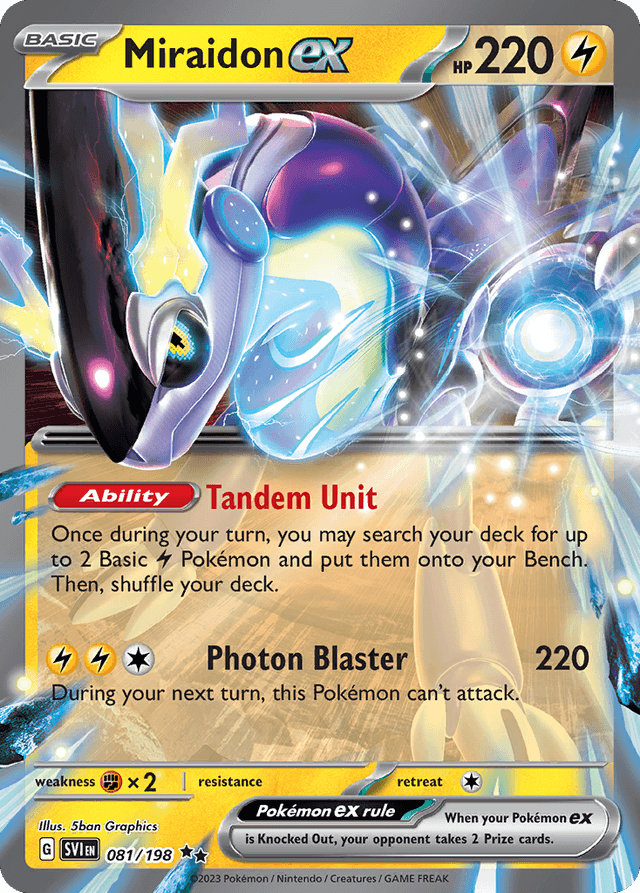 Miraidon ex SV1-81