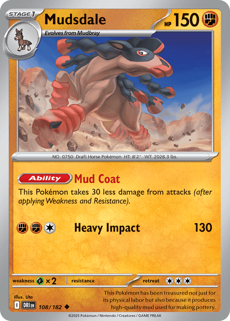 Mudsdale SV10-108