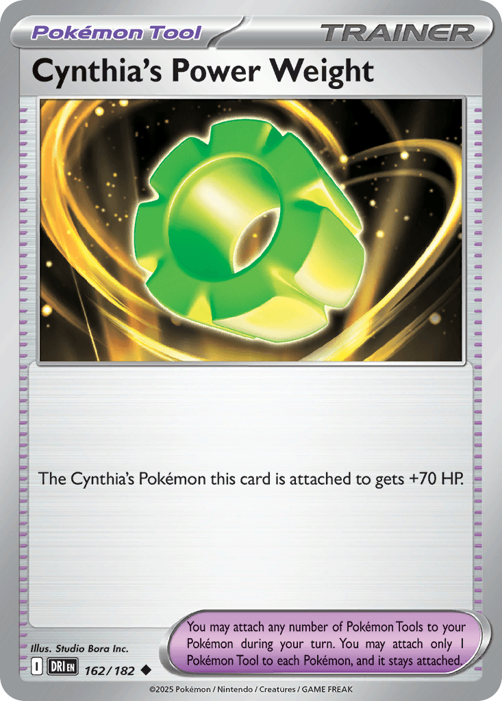 Cynthia's Power Weight SV10-162