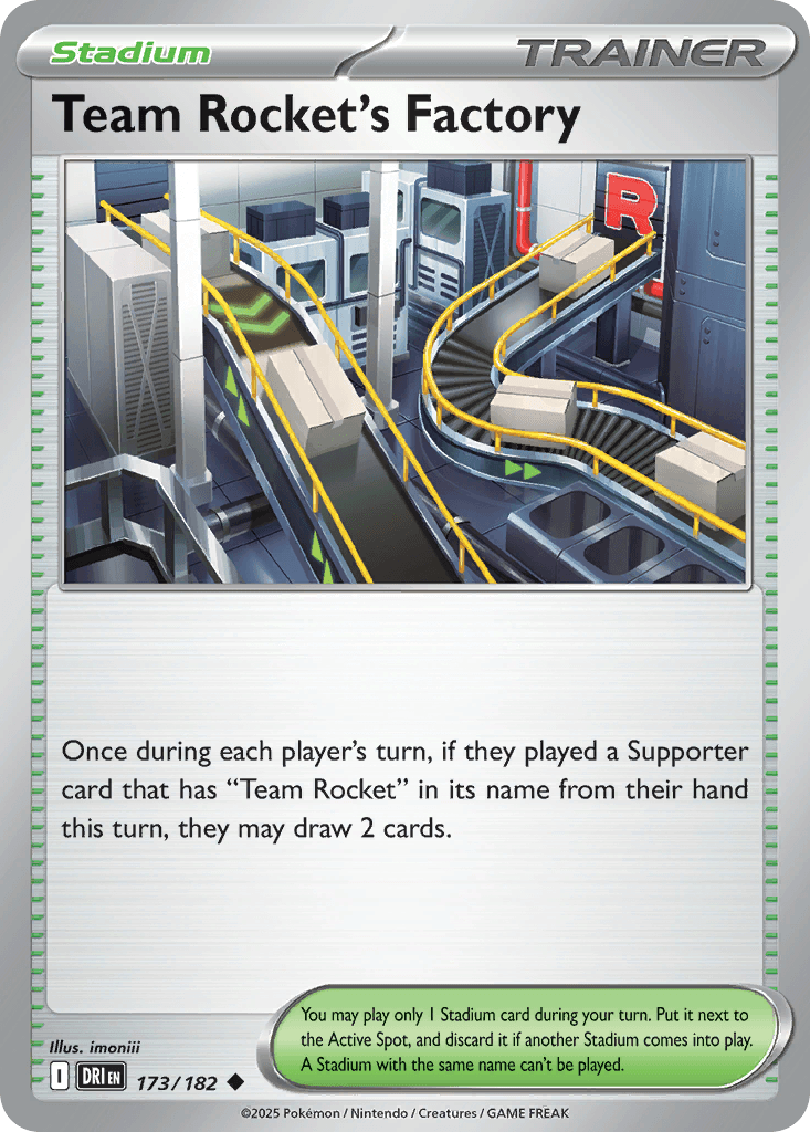 Team Rocket's Factory SV10-173