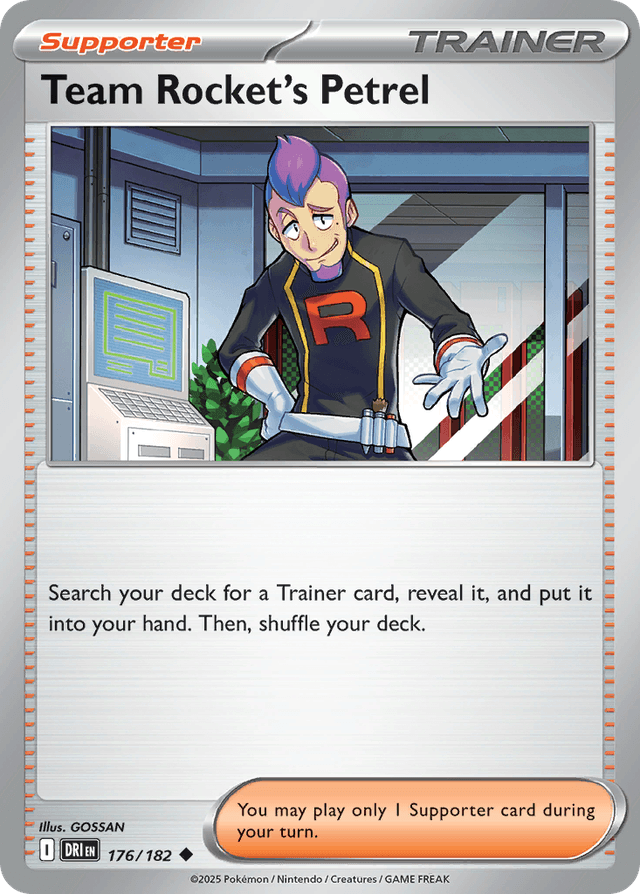 Team Rocket's Petrel SV10-176