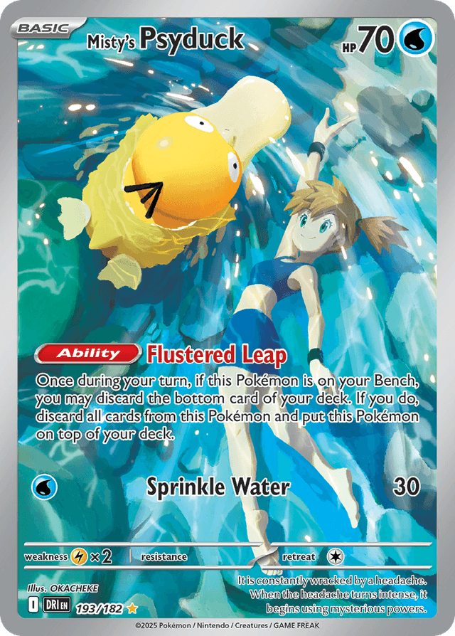 Misty's Psyduck SV10-193