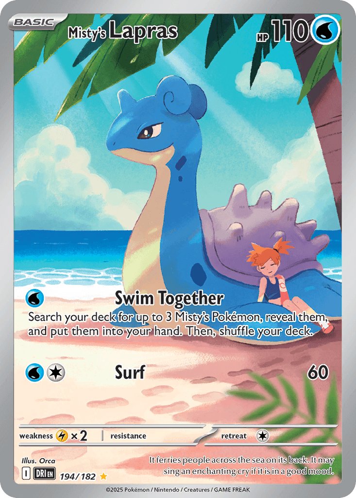 Misty's Lapras SV10-194