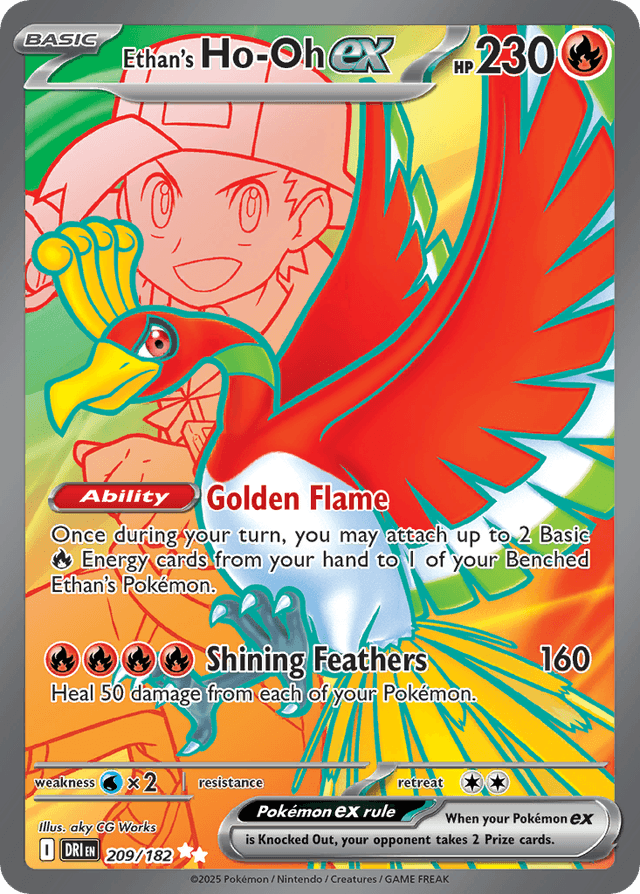 Ethan's Ho-Oh ex SV10-209